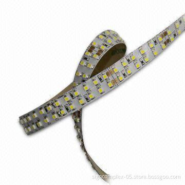 LED Strip with 24V DC Voltage and 2-line High Brightness SMD LEDs